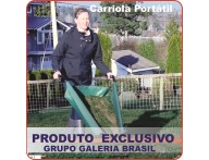 CARRIOLA PORTÁTIL - CARRINHO DE TRANSPORTE PARA OBRAS E SERVIÇOS GERAIS 